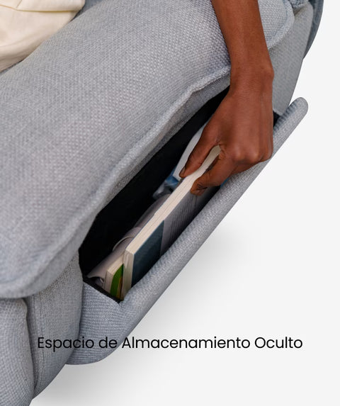 Sillón Reclinable Eléctrico con Reposapiés Ajustable