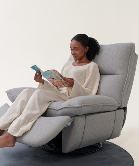 Sillón Reclinable Eléctrico con Reposapiés Ajustable