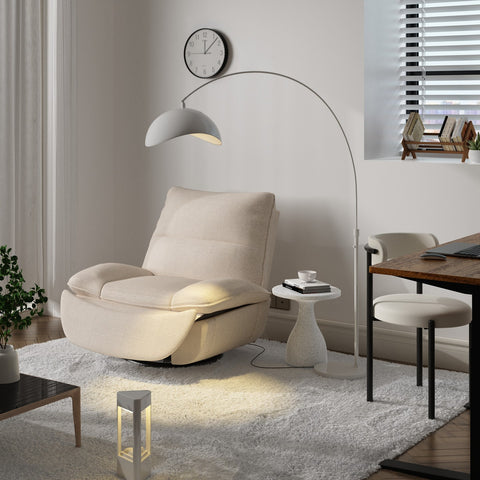 Sillón Reclinable Eléctrico con Reposapiés Ajustable