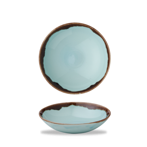 Harvest Turquoise Coupe Bowl 18.2cm