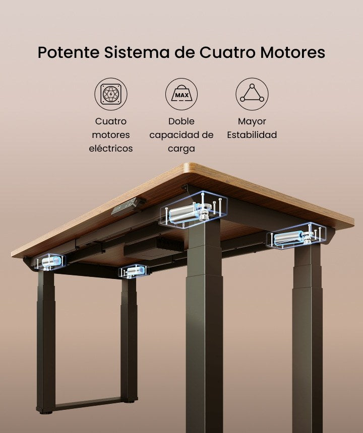 Sistema de cuatro motores