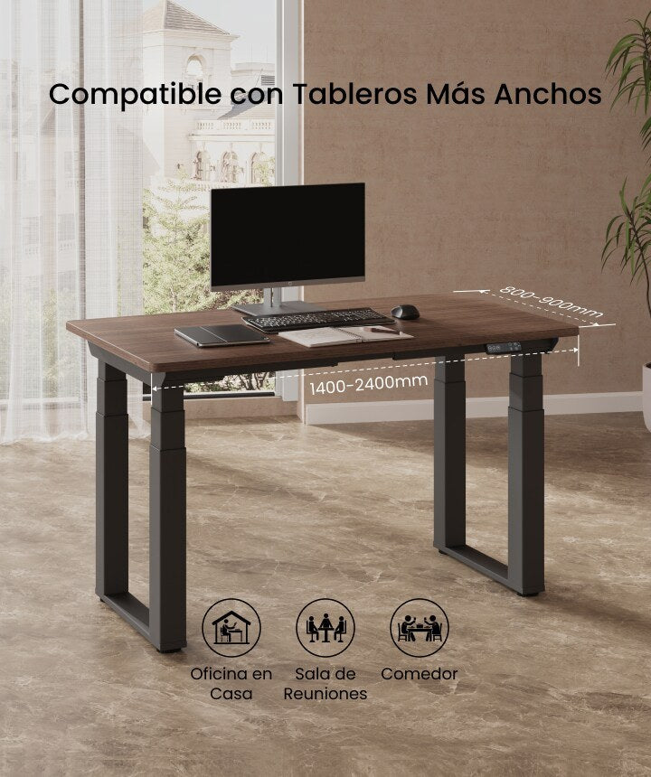 Compatible con tableros de 1400 a 2400 mm