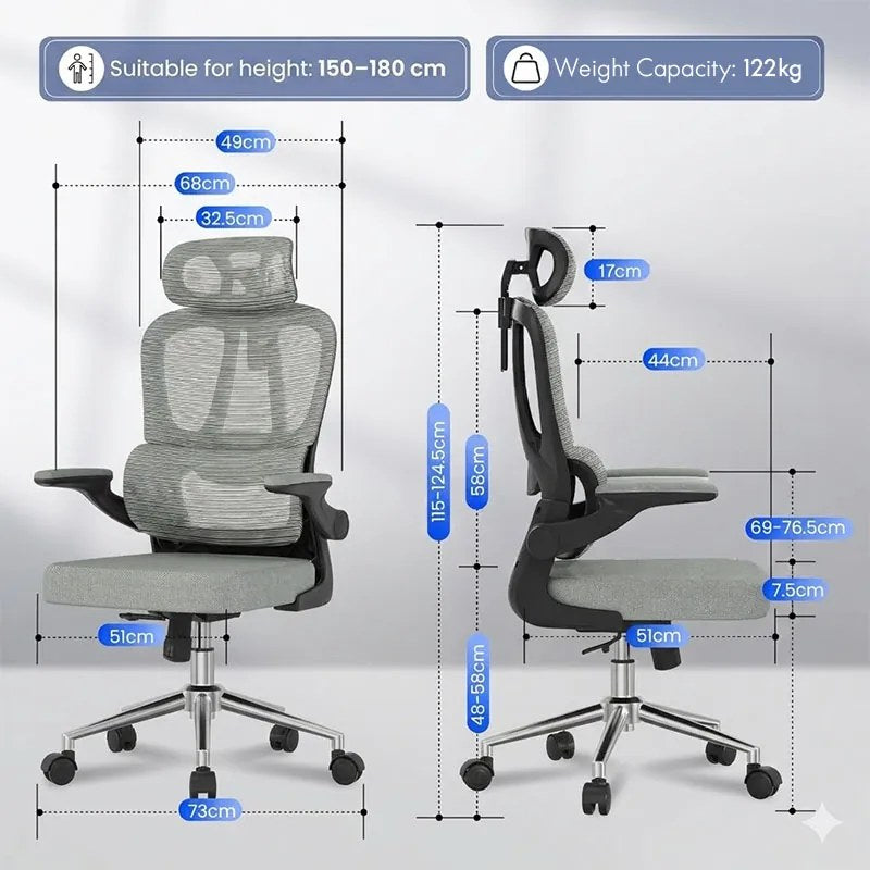 Dimensiones de la silla OC19