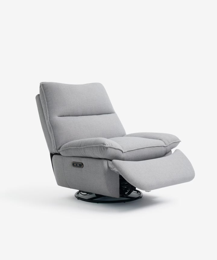 Sillón Reclinable Eléctrico con Reposapiés Ajustable