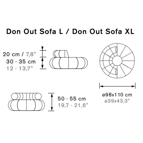 DON OUT SOFA L