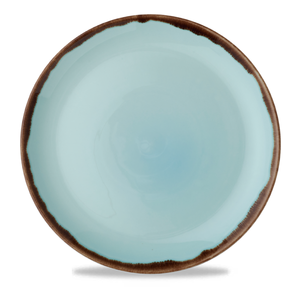Harvest Turquoise Coupe Plate 28.8cm