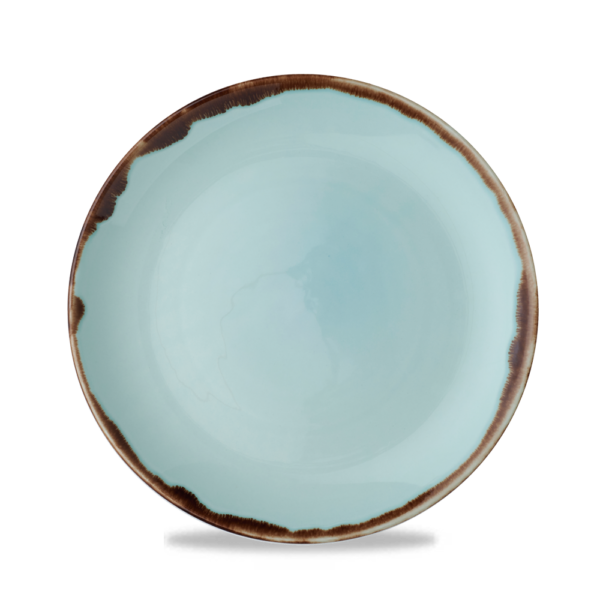 Harvest Turquoise Coupe Plate 21.7cm