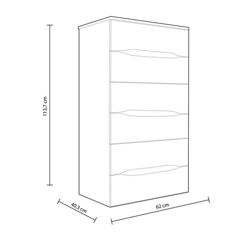 Chest "Ruan" 6 drawers